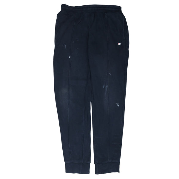 Champion 90's Casual Joggers / Sweatpants Medium Navy Blue