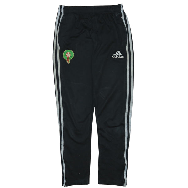 Adidas Men's Vintage 90's Black Cotton Casual Trousers Pants Medium