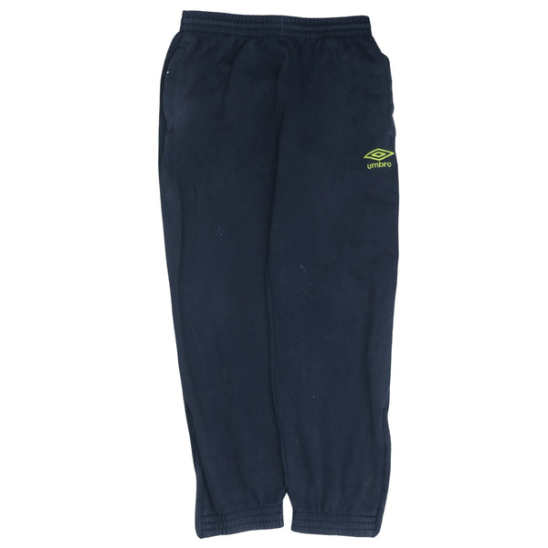 Umbro 90's Vintage Navy Blue Tracksuit Trousers Medium