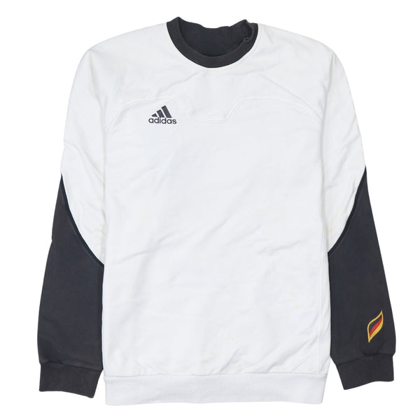 Adidas 90's Lightweight Crew Neck Sweatshirt Medium  Black