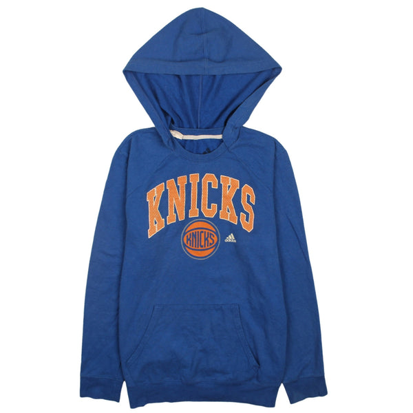Adidas Vintage 90's Knicks XLarge Blue Pullover Hoodie Women's