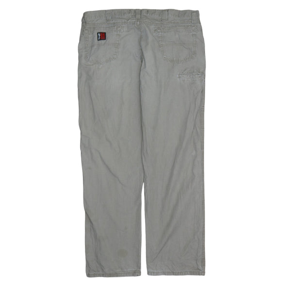 Wrangler 90's Straight Leg Baggy Trousers / Pants 40 Beige Cream