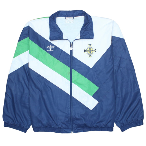 Vintage 90s Umbro Lightweight Green Windbreaker XXL