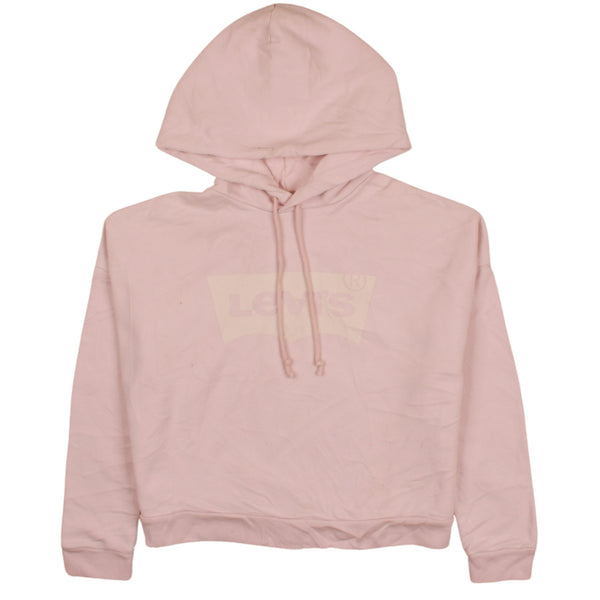 Levi's 90's Pink XSmall Men Hoodie Pullover, Vintage Style