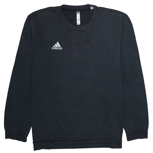 Adidas 90's Lightweight Crew Neck Sweatshirt XLarge Black