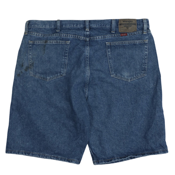 Vintage Wrangler 90's Blue Baggy Chino Shorts Men's 40