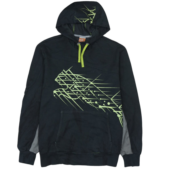 Puma 90's Lightweight Pullover Hoodie XLarge Black