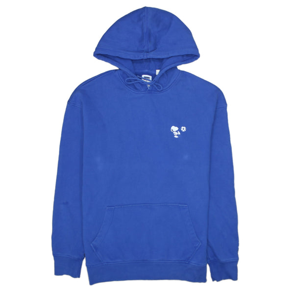 Levi's 90's Drawstring Pockets Pullover Hoodie Medium Blue