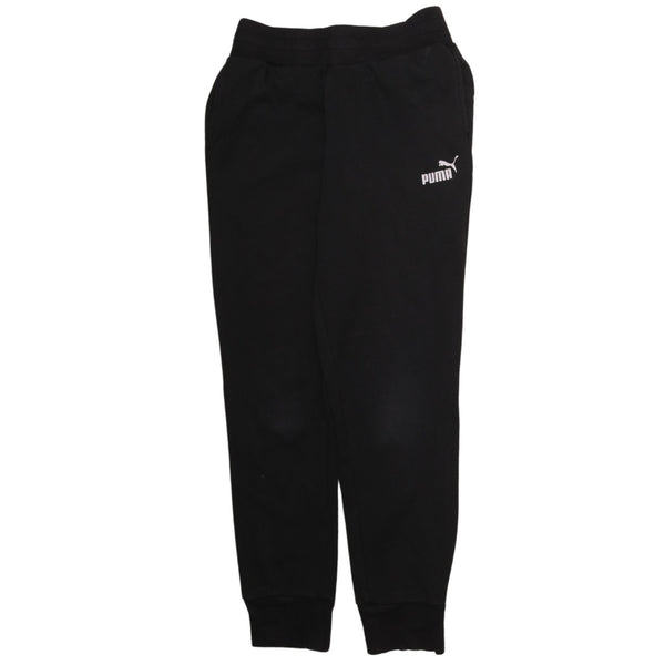 Puma Vintage 90s Women's Black Joggers Sweatpants Small Casual Fit