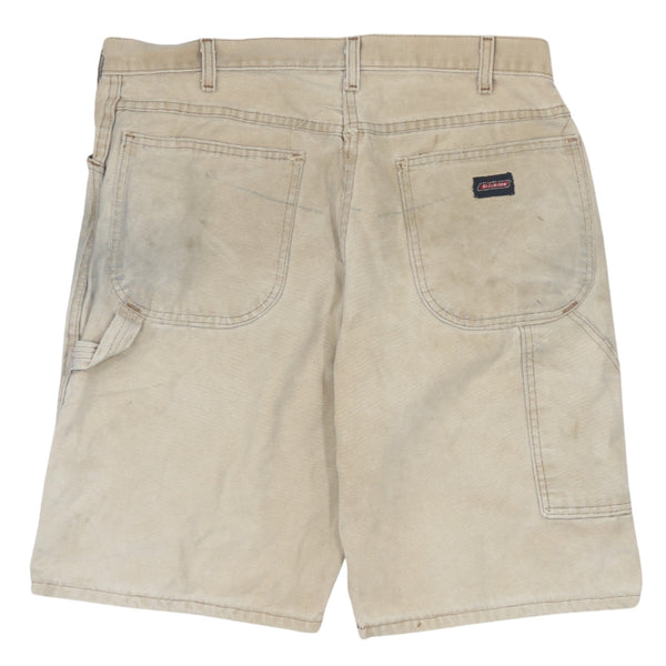 Dickies 90's Baggy Chino Shorts 34 Khaki Green