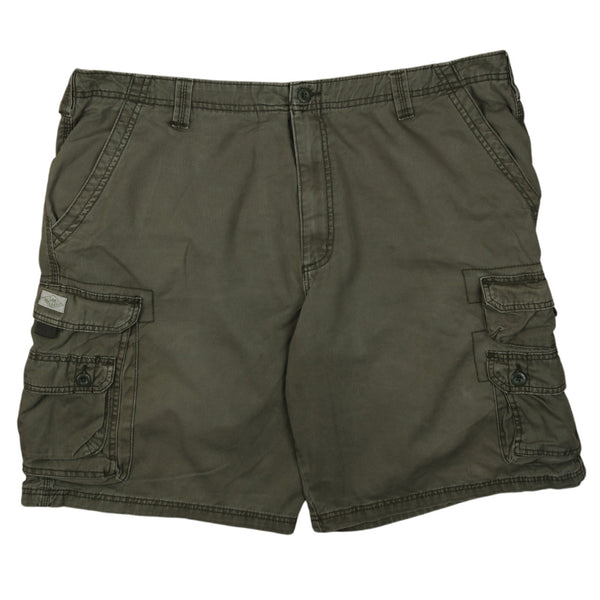 Lee 90s Vintage Cargo Shorts Khaki Green Men's Size 42 Pockets