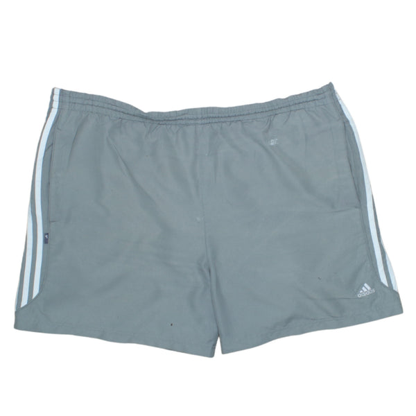 Adidas 90's Grey Baggy Chino Shorts Drawstring Pockets XXLarge (2XL)
