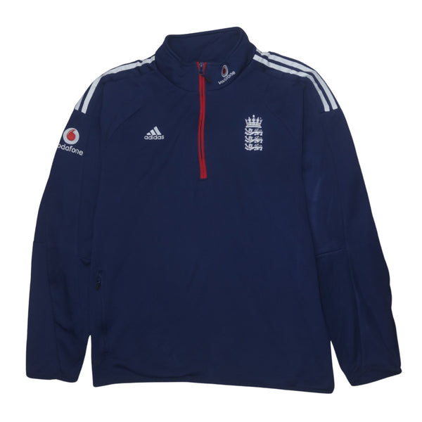 Adidas 90's Heavyweight Quarter Zip Sweatshirt XXLarge  Navy Blue