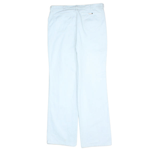 Wrangler 90s White Baggy Lightweight Straight Leg Trousers Pants 32 Men