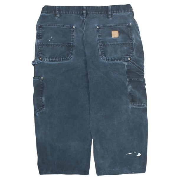 Carhartt 90's Baggy Drawstring Pockets Trousers Pants 36 Black Straight Leg