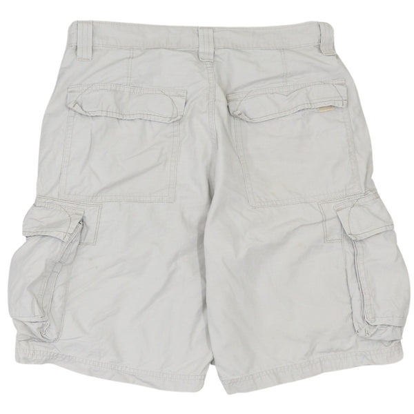 Wrangler 90's Cargo Pockets Baggy Chino Shorts 32 Beige Cream