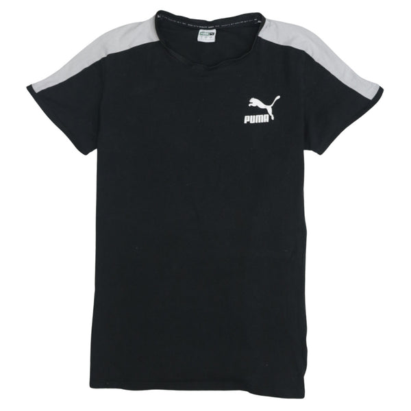 Puma 90's Short Sleeves Crew Neck T Shirt Large Black