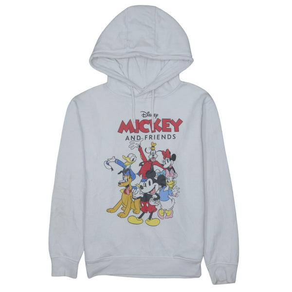 Disney 90's Mickey Mouse & Friend Vintage XXSmall White Hoodie