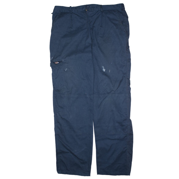 Dickies 90's Baggy Drawstring Navy Blue Pants Men's 40