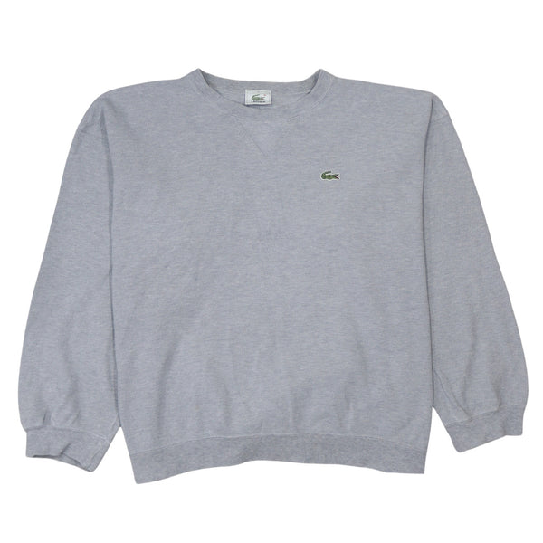 Lacoste 90's Lightweight Crew Neck Sweatshirt XXLarge  Grey