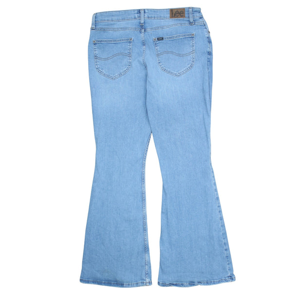 Lee 90's Lightwash Straight Leg Baggy Jeans / Pants 34 Blue