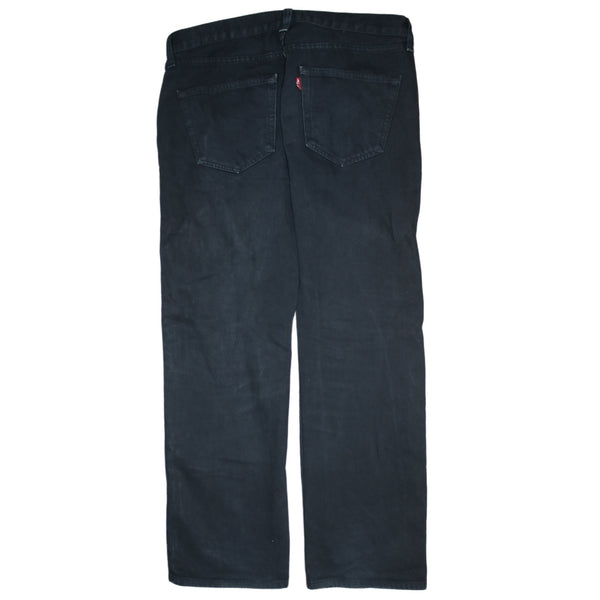 Levi's 90's 501 Straight Leg Baggy Trousers / Pants 36 Black