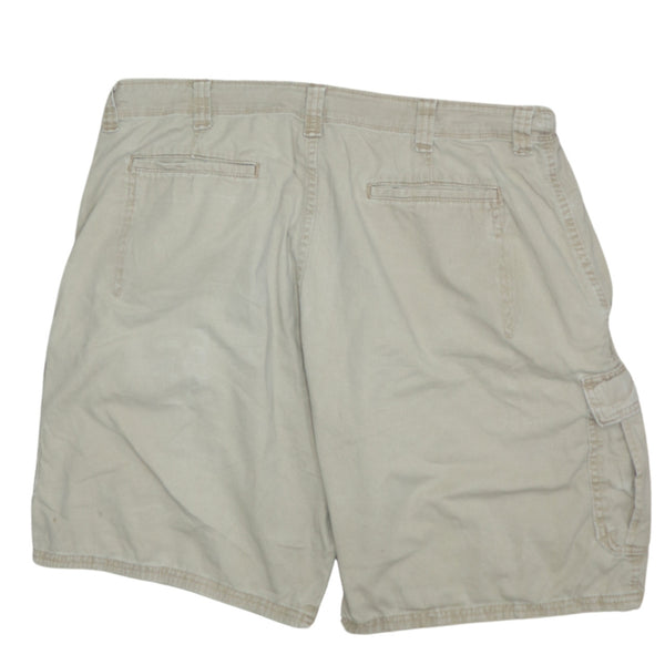 Vintage 90's Wrangler Beige Cream Baggy Chino Shorts Size 38