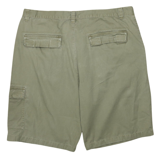 Wrangler 90's Baggy Chino Shorts 40 Khaki Green