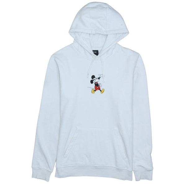 Vintage 90's Disney Mickey Mouse Pullover Hoodie, Men's Large, White