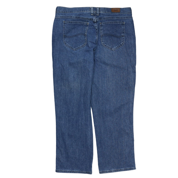 Lee 90's Lightwash Straight Leg Baggy Jeans / Pants 34 Blue