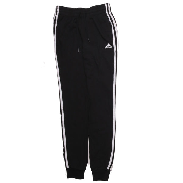 Adidas 90's Elasticated Waistband Drawstring Joggers XS Black