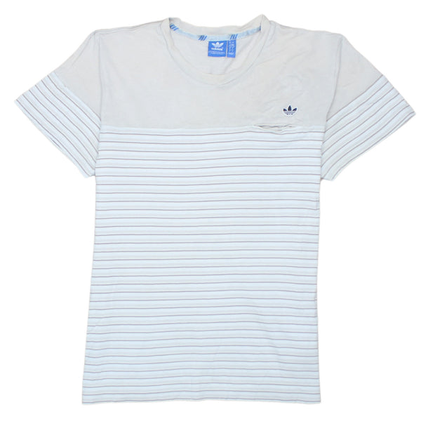 Adidas 90's Short Sleeves Crew Neck T Shirt Large White