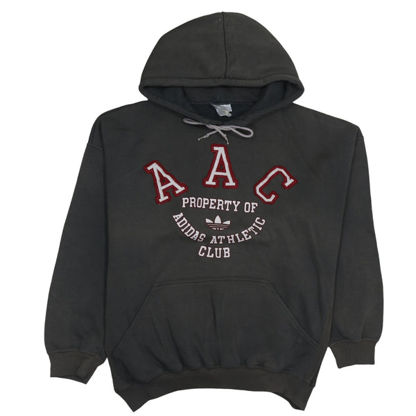 Adidas 90's Spellout Pullover Hoodie XLarge  Black