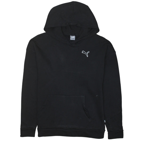 Puma 90's Lightweight Pullover Hoodie Small Black