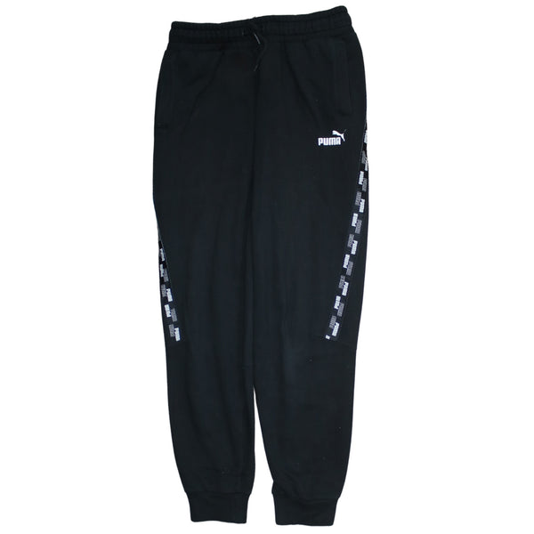 Puma 90's Rib Cuff Casual Joggers / Sweatpants Large Black