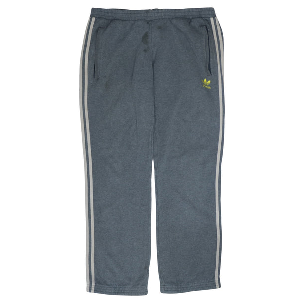 Adidas Vintage 90's Straight Leg Baggy Trousers - Men's Size 38 Grey