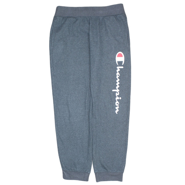 Champion 90's Vintage Grey Lightweight Joggers Sweatpants - Men's Medium