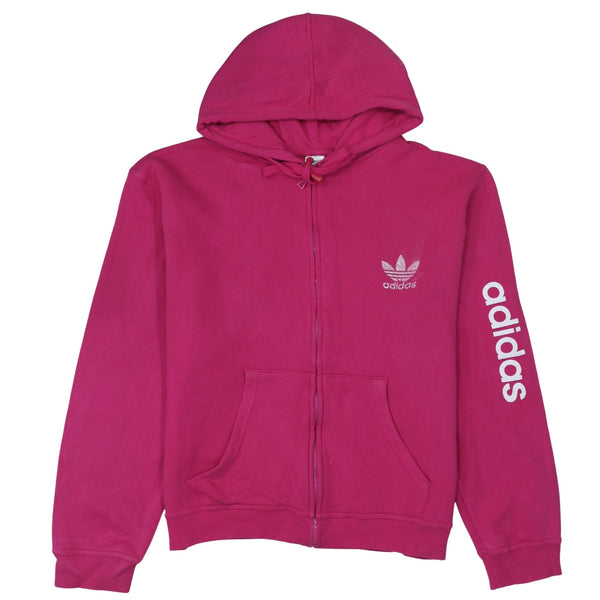 Adidas 90's Lightweight Full Zip Up Hoodie XXLarge (2XL) Pink