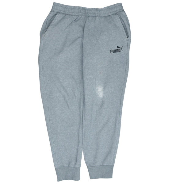 Puma 90's Casual Joggers / Sweatpants Large Grey