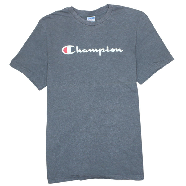 Champion Vintage 90's Grey Spellout T-Shirt XXL Women’s Cotton Tee