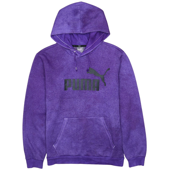 Puma 90's Spellout Pullover Hoodie Medium Purple