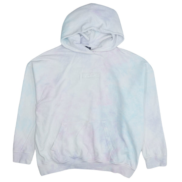 Ellesse 90's Vintage White Pullover Hoodie Small with Drawstring Pockets