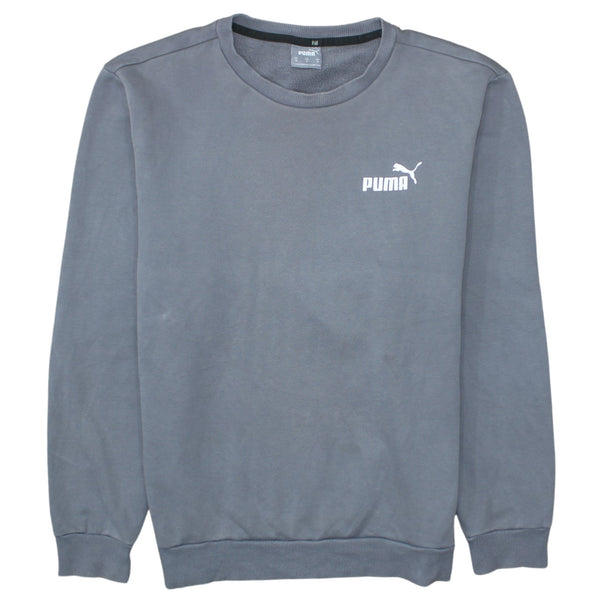 Puma 90's Lightweight Crew Neck Sweatshirt Medium Grey