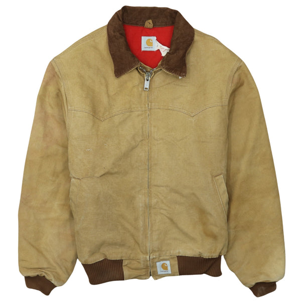 Carhartt 90's Tan Brown Detroit Workwear Jacket XL Full Zip