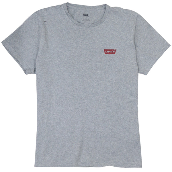 Levi's 90's Men's Grey Crew Neck T Shirt Large Short Sleeves