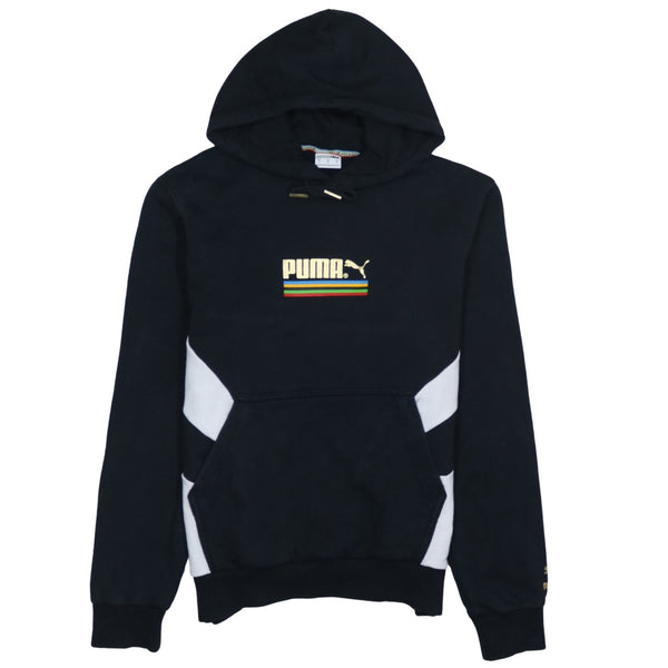Puma 90's Lightweight Pullover Hoodie Medium Black