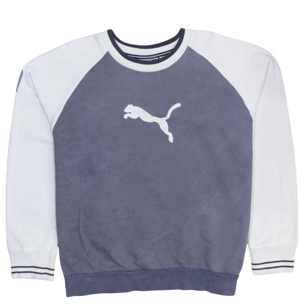Puma   Sweatshirt Medium Navy Blue