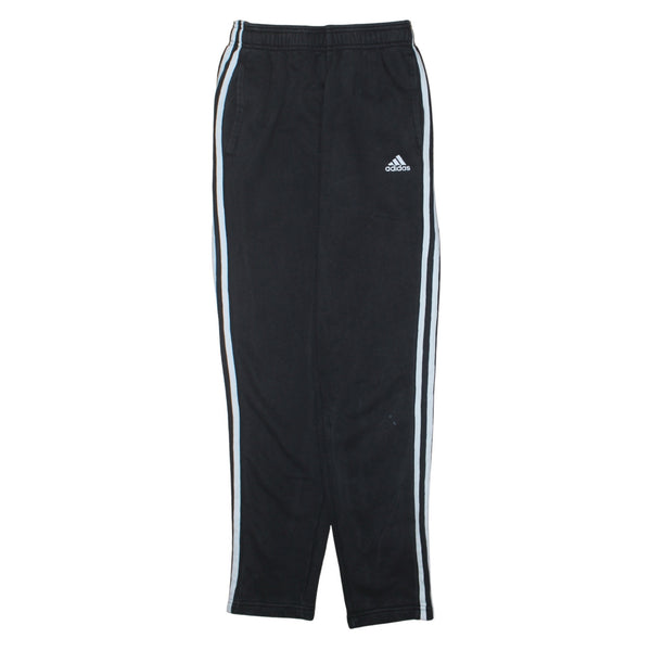 Adidas 90's 3 Stripes Casual Joggers / Sweatpants Small Black