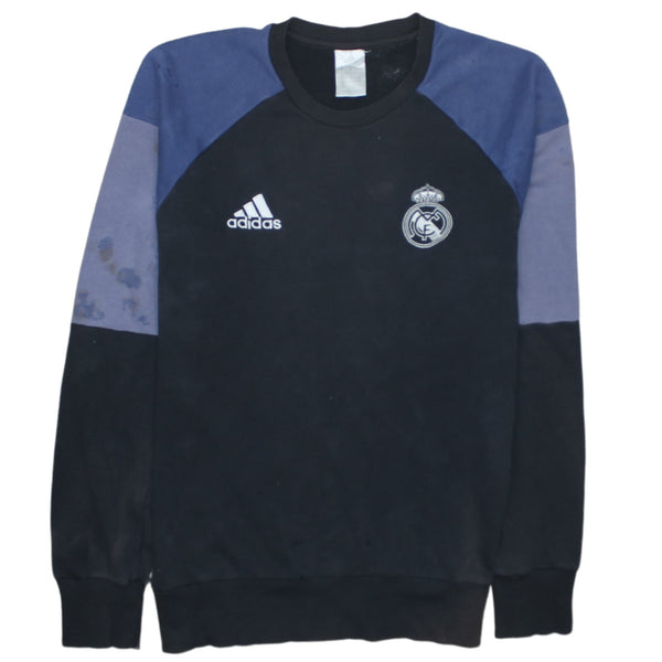 Adidas 90's Lightweight Crew Neck Sweatshirt Medium Black