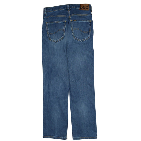 Lee 90's Lightwash Straight Leg Baggy Jeans / Pants 32 Blue